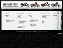 Tablet Screenshot of mi-motor.dk